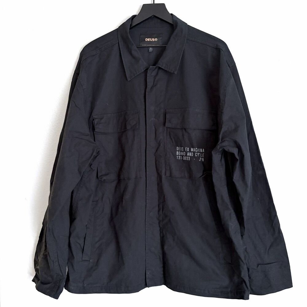 Deus Ex Machina Tommy Poplin Surf Shirt Size XL